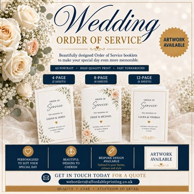  Wedding  Order of Service
