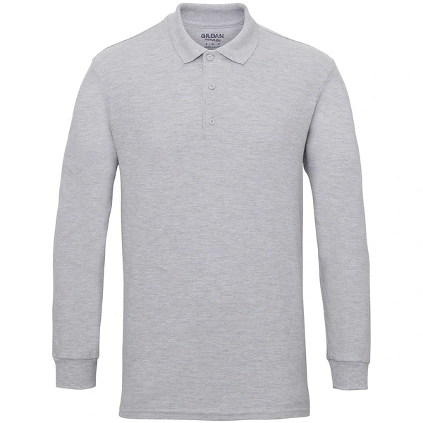  Longsleeve Polo Sportgray